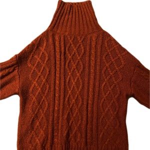 high neck sweater